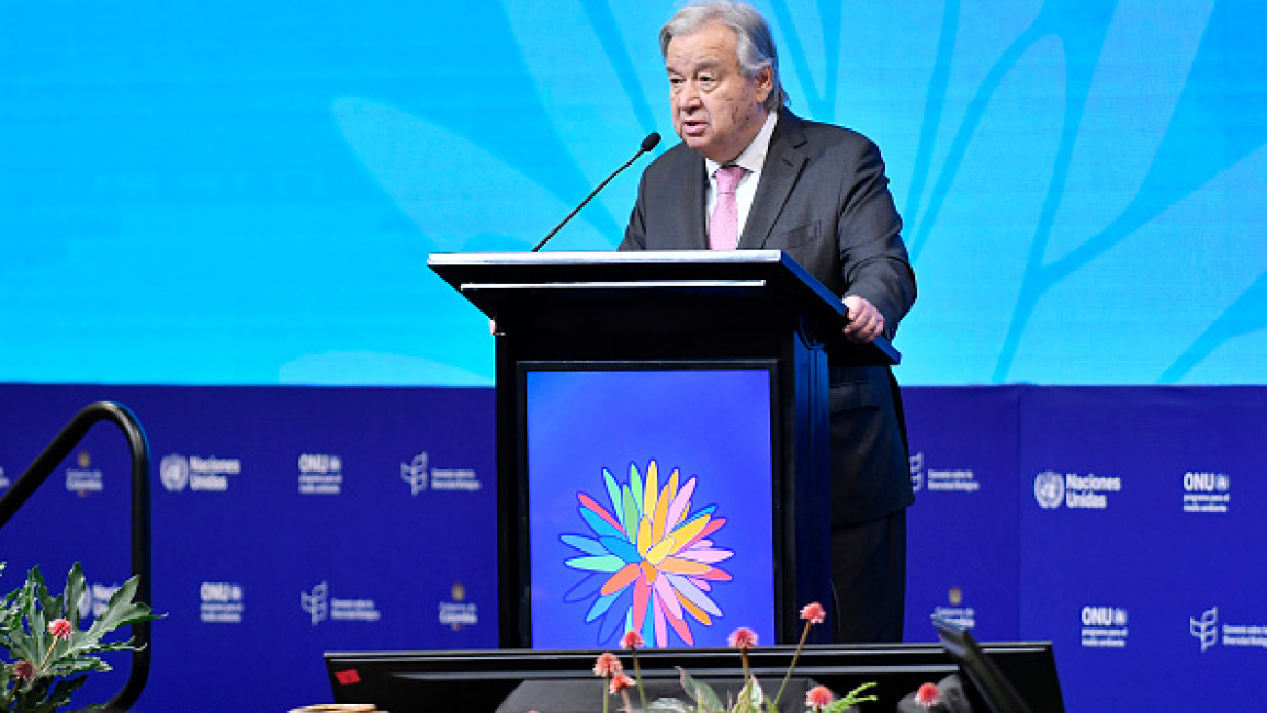 Secretary General António Guterres of the United Nations