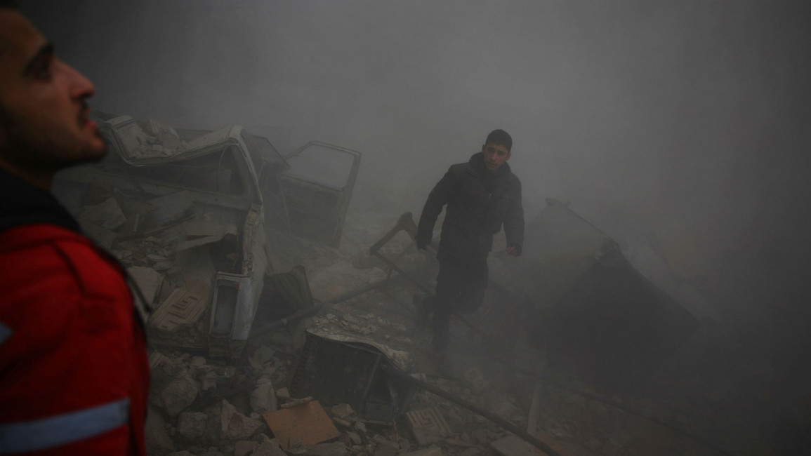 Douma Damascus Blast 