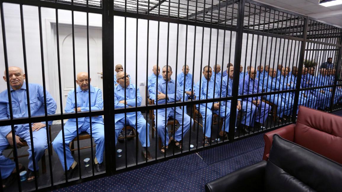 Libya prisoners AFP