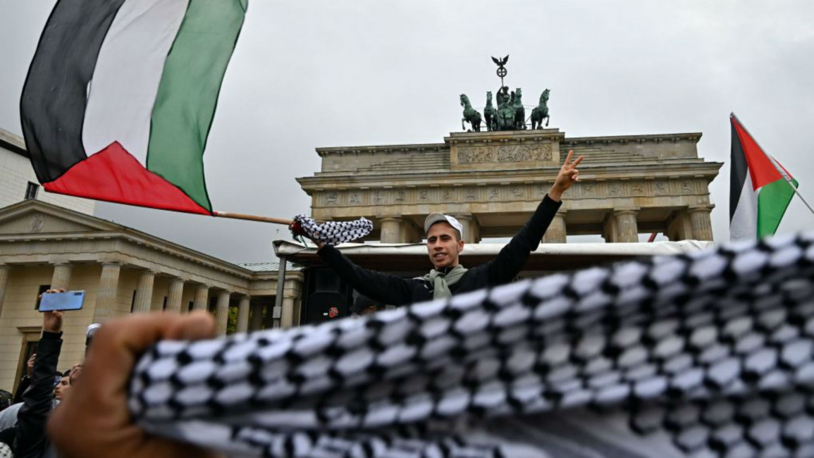 Pro-Pal protests Berlin - Getty