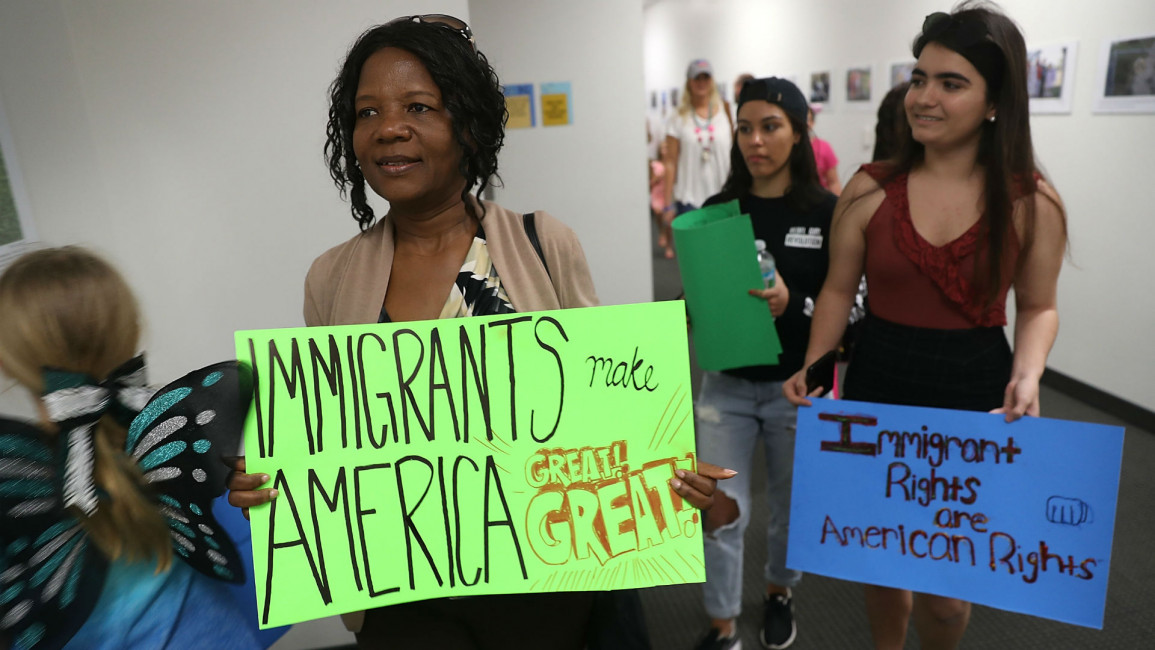 DACA protesters -- Getty