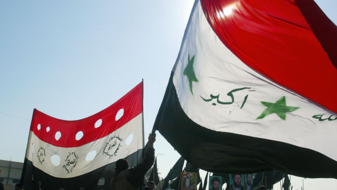 Iraqi flag Getty