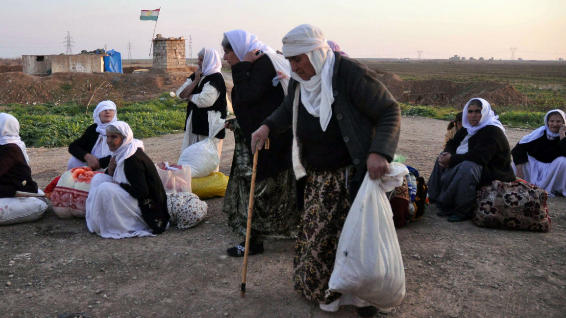 Yazidis freed (AFP)