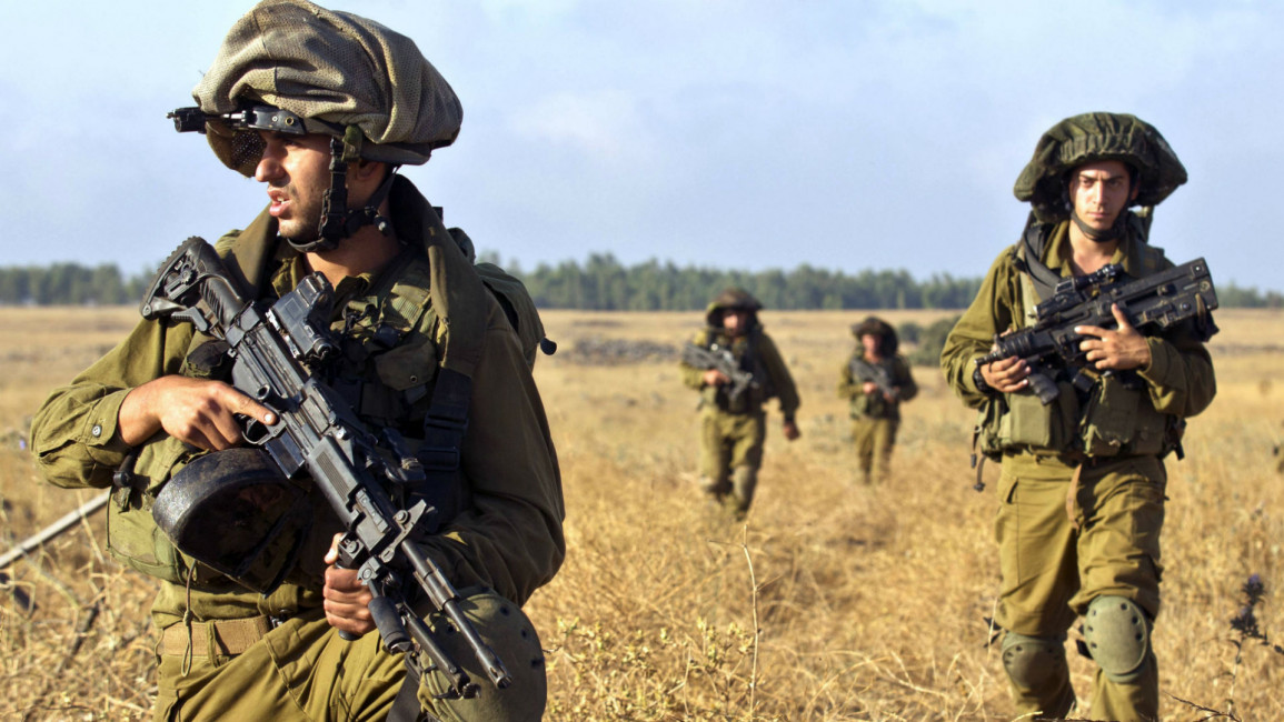 israeli army golan