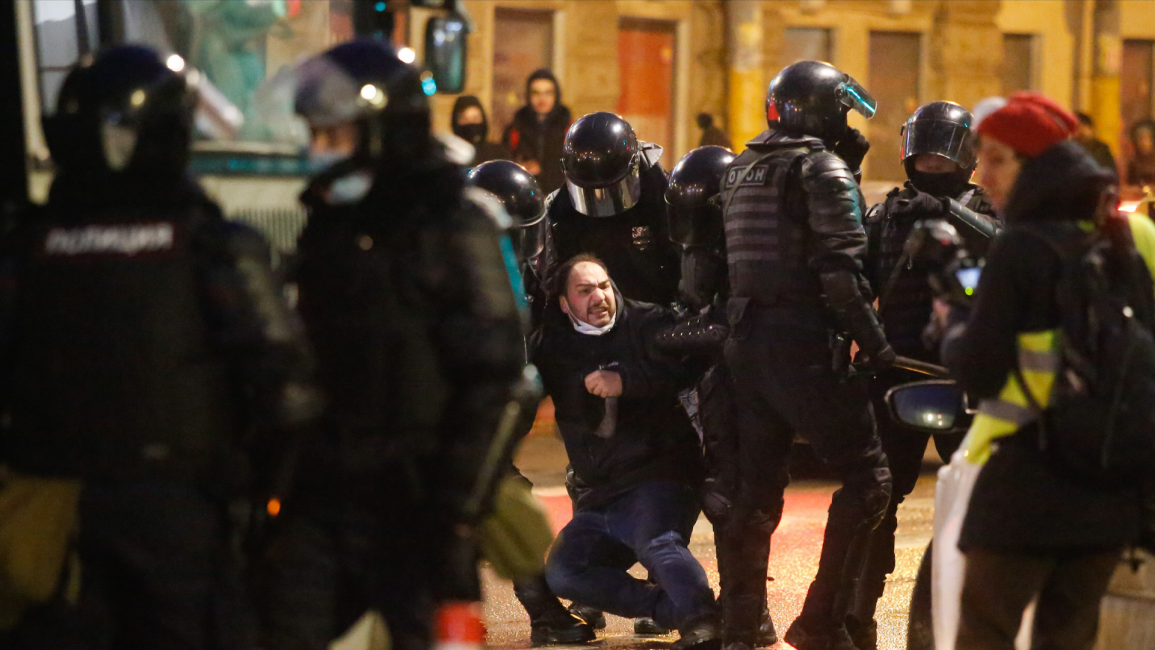 Russia Navalny Protests