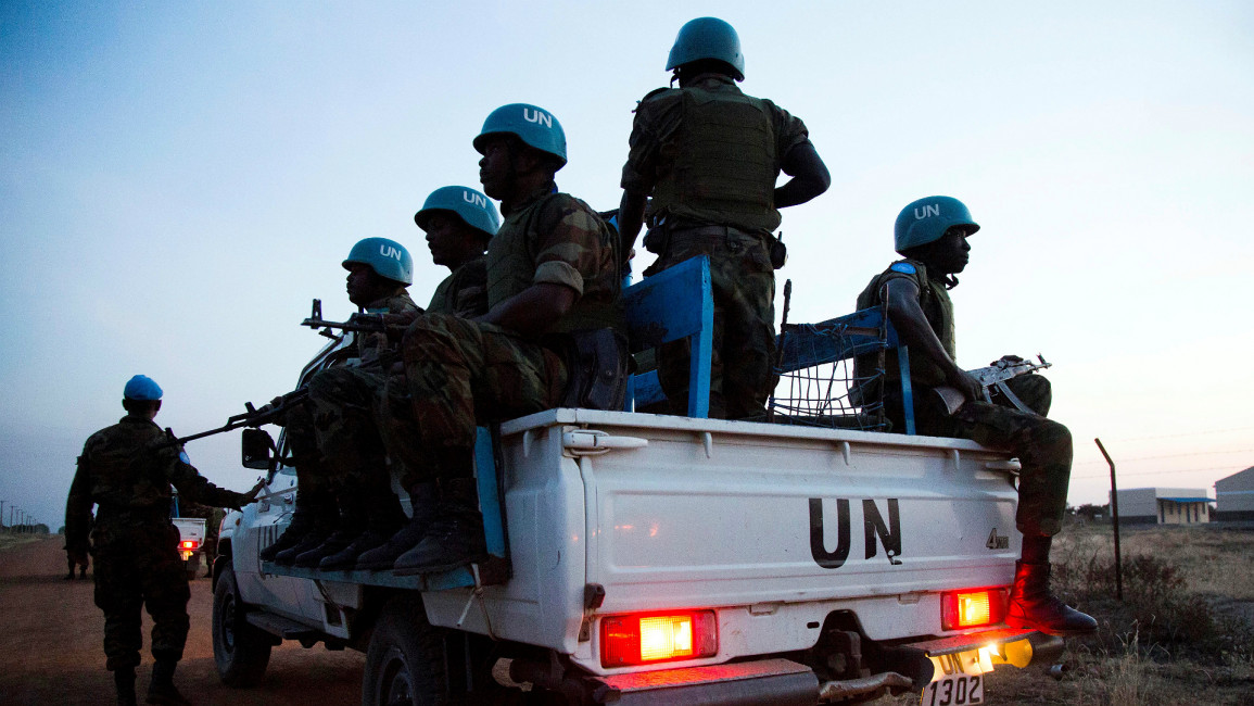 UN peacekeepers 