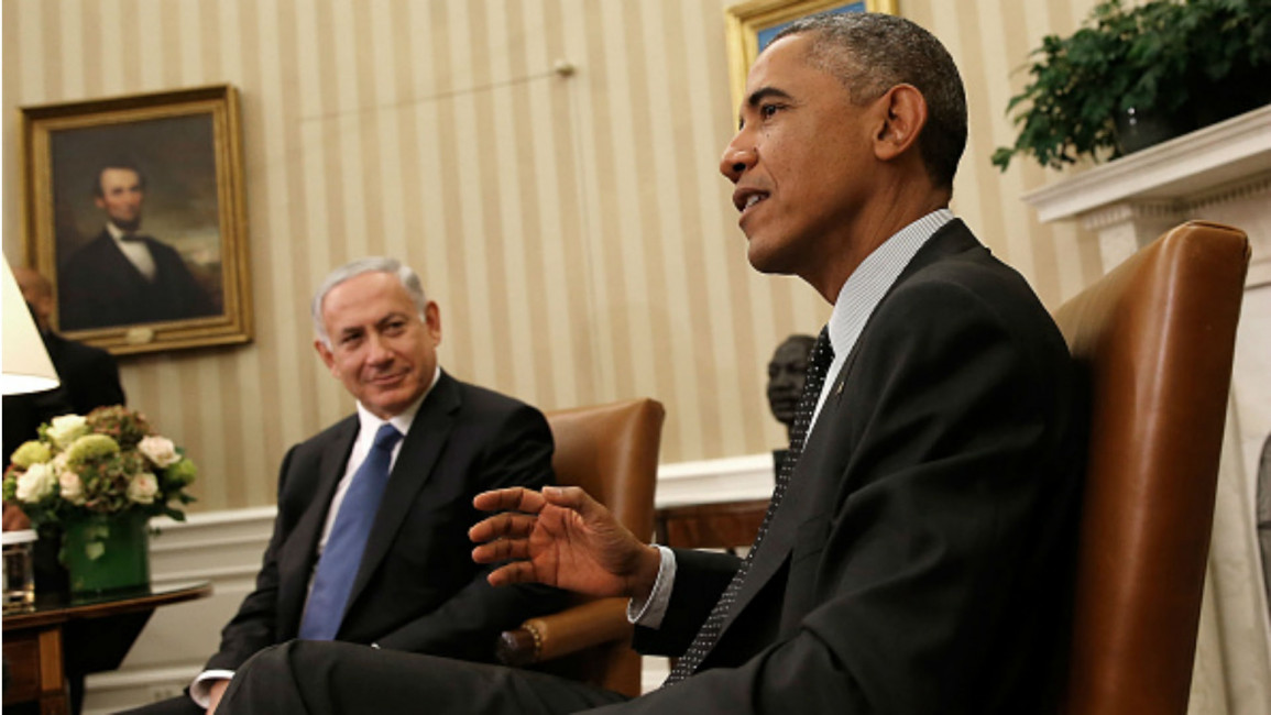 English site. Obama and Natanyahu 