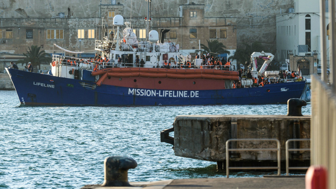 MV Lifeline -- AFP