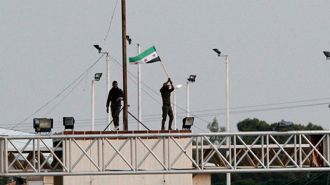 fsa syria fighters tal abyad getty