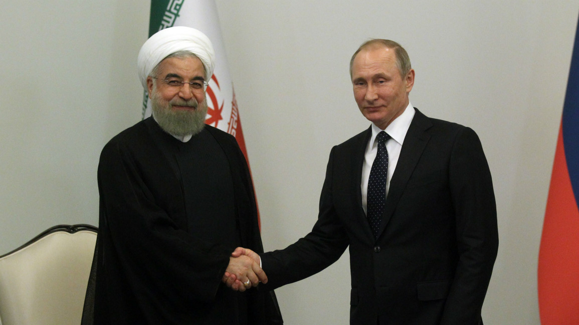 Putin and Rouhani [Getty]