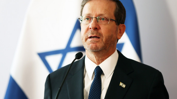 Isaac herzog on 2025 palestinians