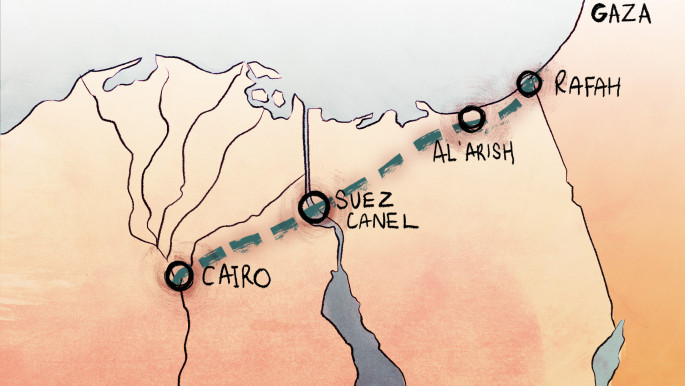 Illustrated feature The perilous road to Gaza